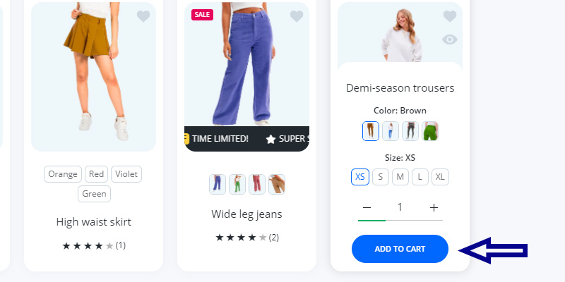 Quick shop – Improve conversion rates
